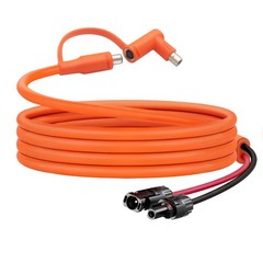 Hoeine 10FT MC4 to 8mm Adapter Cable for Jackery | Universal Solar Panel Conn…