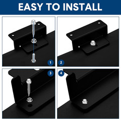 40 Sets Solar Panel Mounting Brackets Z Bracket Aluminum Alloy Solar Panel Mount