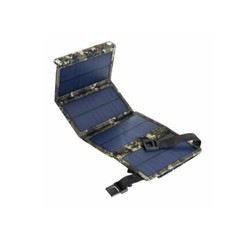 Portable 80W USB Solar Panel Folding Power Bank Outdoor Camping Phone Charger
