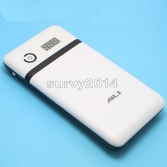 3.3A 5V 12V 21V Mobile Power Bank Battery Charger For Laptop Iphone White