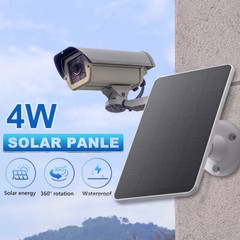 Universal Solar Panel for Ring Spotlight Stick Up Cam Battery Charger 10ft Cable
