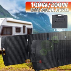 LINEBA 200W Solar Panel Foldable Off-Grid for Power Station 23.4% Efficiency