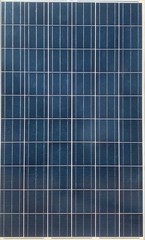 Used Trina 240W Poly Solar Panels Cracked Vinyl