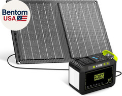 88.8Wh Solar Generator with 21W Solar Panel Included Portable Power Station 80W