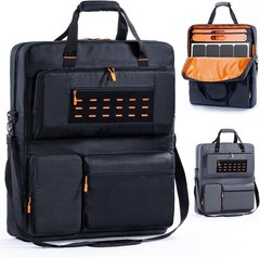 SolarSaga 100W 200W Travel Case – Multi-Pocket Bag