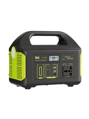 Portable Power Station 500W Solar Generator LiFePo4 Battery Camping Power Bank 3