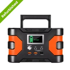 Flashfish Refurbished Portable 150W Power Station 166Wh Peak 200W Camping/Hiking