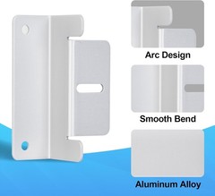 ECO-WORTHY 16x Solar Panel Z Mount Brackets Aluminum RV Boat Roof
