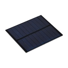 Mini Solar Cell Panel 5V 230mA 1.15W 100.8mm x 82.5mm 1pc