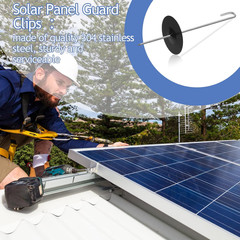 Solar Panel Guard Clips Animal Guard Fastener Animal Roll Kit Stainless Steel Fa