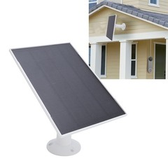 1 Pcs Solar Panel For Bird Feeder Camera Waterproof Charger Premium DSO