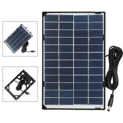 Efficient 6W 12V Solar Panel for Solar Garden Lighting and Portable Devices