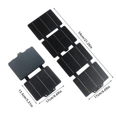 14/25W ETFE Monocrystalline Solar Panel Charging Device Mobile Power Enduring