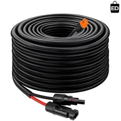 30FT Solar to XT60i Cable – 10AWG with Flame Retardant Protection