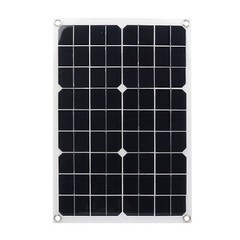 20W Flexible Solar Panel Battery Charger Motorhomes Boats Roof Car Camping 18V