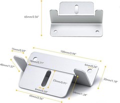 Corrosion-Resistant Z Brackets – 8 Units for Solar Panels on Irregular Surfaces