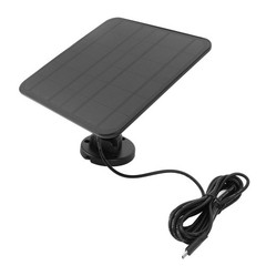 Solar Panel 6V 5W Type C Port IP65 Waterproof 360 Deg Rotatable For