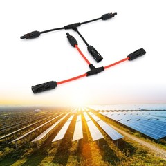 Double Entry Panels Branch Connection 30A 1000V 6mm² Extension Set for Solar