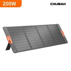 200w Foldable Portable Solar Panel for Power Stations and Camping