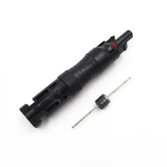 5Pcs 10A/15A Waterproof Solar Panel Cable Blocking Diode Photovoltaic Connectors