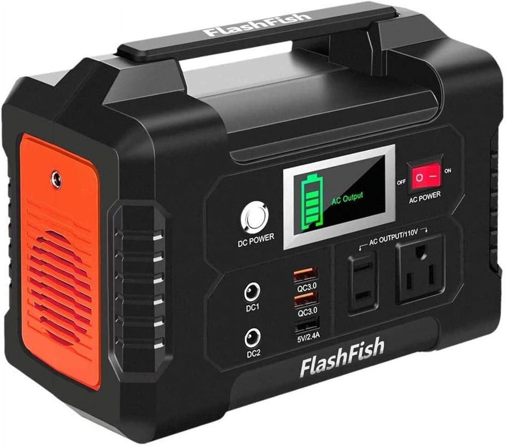200W Portable Power Station, 40800Mah Solar Generator, Portable Generator for Ca