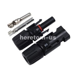 10Pairs MC4 1000V 30A Solar Cable Connectors Male Female DIY For Solar Panel US