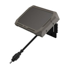 Durable Sol-Pak Solar Battery Pack, 12V Solar Power Panel, Rechargeable Batte…