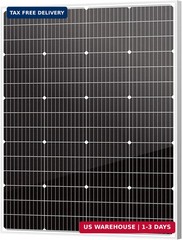 Newpowa 150W(Watt) 10BB Solar Panel Monocrystalline 12V High Efficiency PV Modul