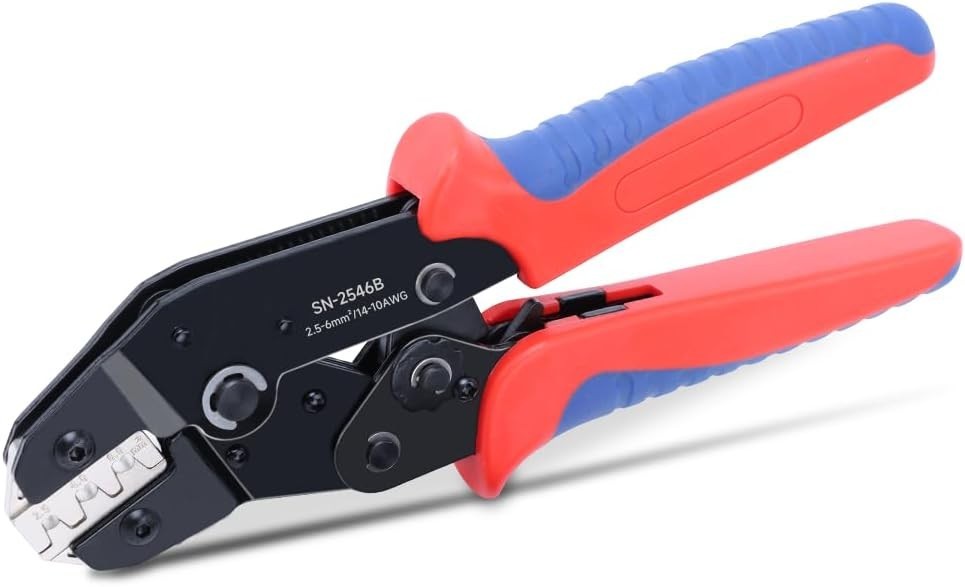 Solar PV Cable Crimping Tool for Solar Wire Connectors, AWG14-10 (2.5/4/6Mm²) –