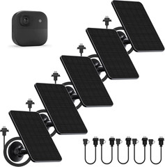 5 Pack Solar Panel for Blink Outdoor 2K+/4(4Th Gen)/Outdoor(3Rd Gen) XT3 and XT2