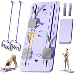 Pilates Board – 2025 Pilates Reformer Set, Multi-Purpose Foldable Pilates Reform