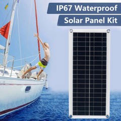 1000 Watts Solar Panel Kit 100A 12V Battery Charger w/ Controller Caravan Boat
