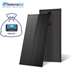 AeternaSol 200W N-Type Mono Solar Panel18V PV for Camping Shed RV Off-Grid Power