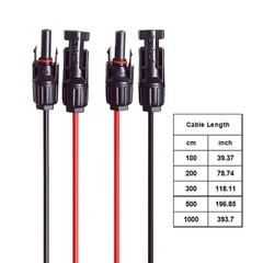 Solar Extension Cable Multi-Contact 4 Male Female For Solar Panel Connection