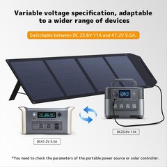 300W Portable Solar Panel Foldable Solar Panel for Outdoor Power Station Camping