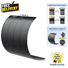 Lightweight 200W Flex Solar Panel – Perfect for Curved Surfaces & Easy Mounting