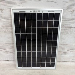 New Megsun 10 Watt 12V High Efficiency Mono Solar Panel w/ Alligator Clips FSHP