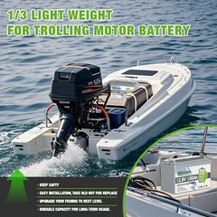 12V 100Ah LiFePO4 Lithium Battery BMS for Solar RV Off-grid Trolling Motor Boat