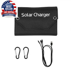 Portable 100W Foldable Solar Panel 5V USB Portable Folding Bag for Cell Phone Ou