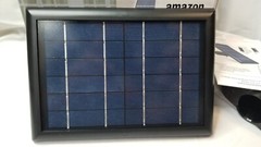 Wasserstein Solar Panel 2-Pak Black Ring Spotlight Cam Battery,Plus/Pro Stick Up