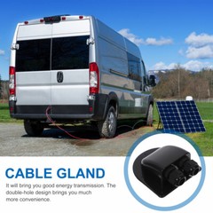 Cable Gland Waterproof Cable Pass Through 2-hole Rv Solar Project Cable Gland