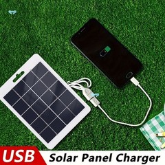 Portable Solar Panel Power USB Maintainer For Outdoor Battery Cell Phone Charger