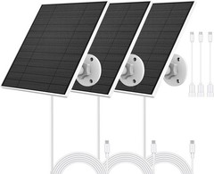 Solar Panel Eufy Camera 5W Solar Panel Compatible W/ Eufycam 3/3C/2/2 Pro/2C/2C