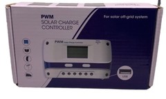 520 Watt Portable Solar Charge Controller 12v/24v 40AMP Max Pm Volt 50v