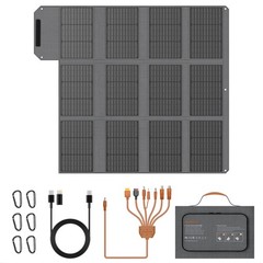 MHPOWOS 120W Portable Solar Panel USB Charger for Jackery Portable Power Station