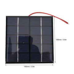 2PCS 1.2W 5V Small Solar Panel, Solution, Polycrystalline Solar Panel for Pho…