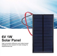 3Pcs Mini Solar Panels, DC 6V Solar Panel, Small Solar Panels, Polysilicon So…