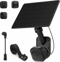 6W Solar Charging Mount for Blink Outdoor Cameras, Adjustable Angle, IP67 Rated