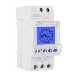 Intelligent Timer Switch 16A 24 Hours Programmable with Backlight LCD Display