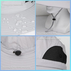 Outdoor Solar Fan Hat with USB Power – Fishing, Hiking & Gardening Sun Hat with